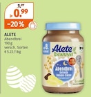 Abendbrei von Alete im aktuellen Müller Prospekt für 0,99 €