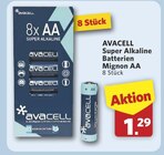 Super Alkaline Batterien Mignon AA im Angebot bei combi in Hannover Super Alkaline Batterien Mignon AA Angebote von Avacell bei combi Hannover für 1,29 €