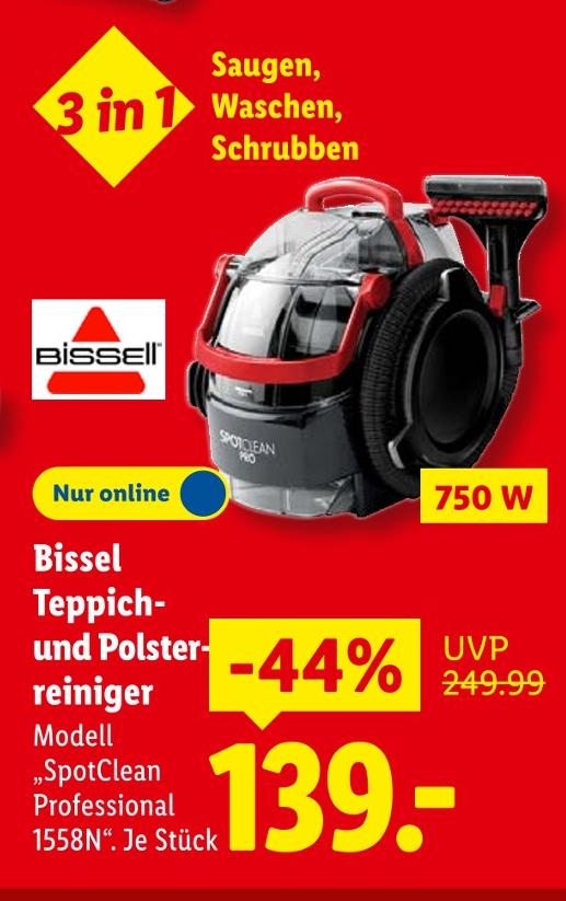 Teppich- und Polsterreiniger