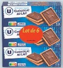 Petit beurre tablette chocolat - U - Super U à Niort Petit beurre tablette chocolat - U en promo chez Super U Niort à 6,19 €