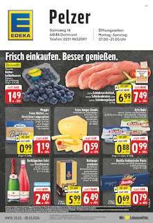 Aktueller EDEKA Prospekt "Aktuelle Angebote" für Dortmund Aktueller EDEKA Prospekt für Dortmund mit Seiten