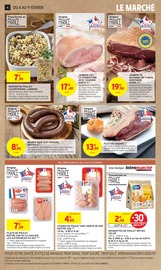 Viande Angebote im Prospekt "JUSQU'À -60% DE REMISE IMMÉDIATE SUR LE 2ÈME" von Intermarché auf Seite 4