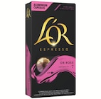 Capsules de café sublimes collection Espresso - L'or - Supermarchés Match à Villeneuve-d'Ascq Capsules de café sublimes collection Espresso - L'or en promo chez Supermarchés Match Villeneuve-d'Ascq à 4,77 €