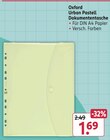 Urban Postell Dokumententasche im Rossmann Prospekt Urban Postell Dokumententasche von Oxford im aktuellen Rossmann Prospekt für 1,69 €
