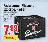 Pilsener im Angebot bei Trinkgut in Paderborn Pilsener Angebote von Paderborner bei Trinkgut Paderborn für 7,99 €