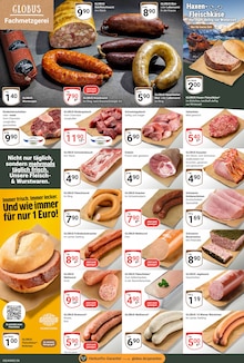 Schweinefleisch im aktuellen GLOBUS Prospekt (Jena) Schweinefleisch im GLOBUS Prospekt "Aktuelle Angebote" mit 42 Seiten (Jena)