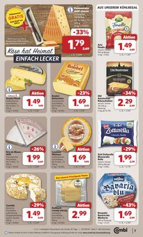 Käse im combi Prospekt "Markt - Angebote" mit 33 Seiten (Osnabrück)