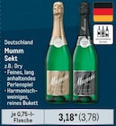 Sekt Angebote von Mumm bei Metro Kirchheim für 3,78 €