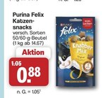 Aktuelles Katzensnacks Angebot bei famila Nordwest in Oldenburg ab 0,88 €
