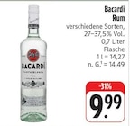 Rum im Angebot bei nah und gut in Bautzen Rum Angebote von Bacardi bei nah und gut Bautzen für 9,99 €