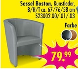 Aktuelles Sessel Boston Angebot bei SB Möbel Boss in Jena ab 79,99 €