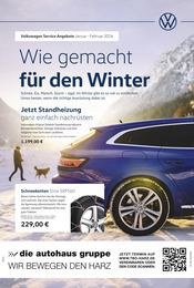 Volkswagen Prospekt für Schmatzfeld: "Wie gemacht für den Winter", 1 Seite, 01.01.2024 - 29.02.2024