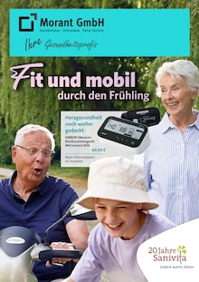 Sanitätshaus G. Morant GmbH Prospekt Fit und mobil durch den Frühling mit 6 Seiten