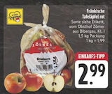 Fränkische Tafeläpfel rot bei E center im Hammelburg Prospekt für 2,99 €