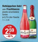 Sekt Angebote von Rotkäppchen bei V-Markt Regensburg für 2,59 €