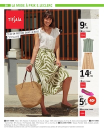 Offre Vêtements dans le catalogue E.Leclerc du moment à la page 30