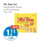 Erdnussflips im V-Markt Prospekt 3er von Mr. Tom im aktuellen V-Markt Prospekt für 1,11 €