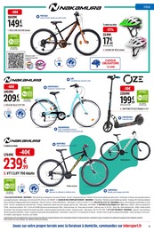 Offre Vélo Électrique dans le catalogue Intersport du moment à la page 23