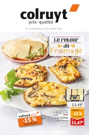Prospectus Colruyt en cours, "Le retour du fromage",8 pages