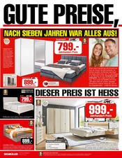Boxspringbett im Segmüller Prospekt in Mannheim Aktueller Segmüller Prospekt mit Boxspringbett, "100 Jahre Segmüller", Seite 4