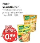 Snack Becher von Knorr im aktuellen V-Markt Prospekt für 0,99 €