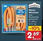 Wiener Würstchen Angebote von Hofmaier bei Netto Marken-Discount Paderborn für 2,69 €