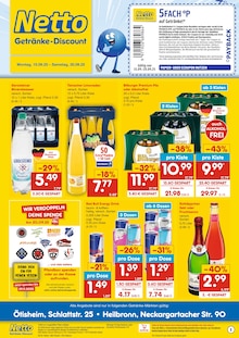 Netto Marken-Discount Prospekt DER ORT, AN DEM DU IMMER AUSGEZEICHNETE PREISE FINDEST. mit 2 Seiten