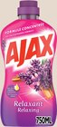 Nettoyant ménager Sensations Relaxant - AJAX en promo chez Intermarché Super Nettoyant ménager Sensations Relaxant - AJAX dans le catalogue Intermarché Super