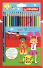 Pochette de 18 crayons de couleurs Stabilo Color - Stabilo en promo chez Fnac Pochette de 18 crayons de couleurs Stabilo Color - Stabilo dans le catalogue Fnac