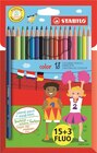 Pochette de 18 crayons de couleurs Stabilo Color - Stabilo en promo chez Fnac Pochette de 18 crayons de couleurs Stabilo Color - Stabilo dans le catalogue Fnac