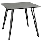 ESSTISCH 80/80/75 cm Nachbildung Metall, Holzwerkstoff Variantenauswahl quadratisch Grau im Angebot bei XXXLutz in Sindelfingen ESSTISCH 80/80/75 cm Nachbildung Metall, Holzwerkstoff Variantenauswahl quadratisch Grau Angebote von Boxxx bei XXXLutz Sindelfingen für 79,90 €