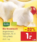 Bio Knoblauch Angebote von BioBio bei Netto Marken-Discount Gelsenkirchen für 1,00 €