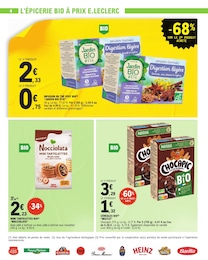 Prix et réduction Petit-déjeuner dans le prospectus E.Leclerc en cours Offre Petit-déjeuner dans le catalogue E.Leclerc du moment à la page 4