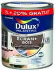 Peinture(d) extérieure Écran + bois Dulux Valentine satin blanc 2 L +20 % gratuit - Dulux Valentine en promo chez Castorama Peinture(d) extérieure Écran + bois Dulux Valentine satin blanc 2 L +20 % gratuit - Dulux Valentine dans le catalogue Castorama