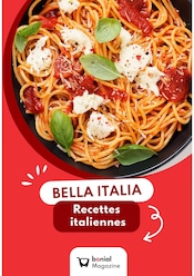 Alimentation Angebote im Prospekt "BELLA ITALIA : Recettes Italiennes" von Recettes auf Seite 1