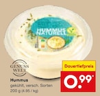 Hummus im Netto Marken-Discount Prospekt Hummus von Genuss Welt im aktuellen Netto Marken-Discount Prospekt für 0,99 €