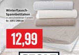 Winterflausch-Spannbettlaken Angebote bei Kaufhaus Stolz Stralsund für 12,99 €