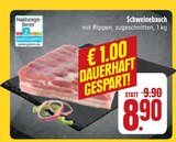 EDEKA Rügland - Schweinebauch Angebot im Prospekt Schweinebauch bei EDEKA im Rügland Prospekt für 8,90 €
