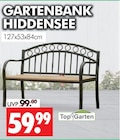 Gartenbank Hiddensee im Angebot bei Wreesmann in Aurich Gartenbank Hiddensee Angebote von Top Garten bei Wreesmann Aurich für 59,99 €