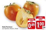 E center Weiterstadt - Kakis Persimon Angebot im Prospekt Kakis Persimon bei E center im Weiterstadt Prospekt für 0,49 €