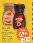 Aktuelles Nescafé Classic oder Crema Angebot bei tegut in Darmstadt ab 6,99 €