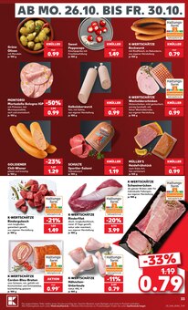 Braten im aktuellen Kaufland Prospekt (Cottbus) Braten im Kaufland Prospekt "Hier bin ich richtig" mit 76 Seiten (Cottbus)