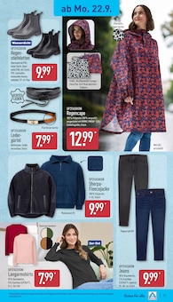 Fleecejacke Angebot im aktuellen ALDI Nord Prospekt auf Seite 22