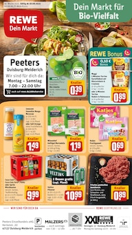 Aktueller REWE Prospekt für Duisburg mit  Seiten