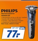 Herrenrasierer S5885/25 im Angebot bei expert in Wunstorf Herrenrasierer S5885/25 Angebote von PHILIPS bei expert Wunstorf für 77,00 €