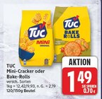 Mini-Cracker von TUC für 1,49 € bei EDEKA im Angebot Mini-Cracker von TUC im aktuellen EDEKA Prospekt