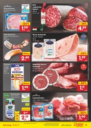 Brühwurst Angebot im aktuellen Netto Marken-Discount Prospekt auf Seite 13