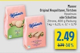 Original Neapolitaner Törtchen Haselnuss im Angebot bei diska in Weiden Original Neapolitaner Törtchen Haselnuss Angebote von Manner bei diska Weiden für 2,49 €