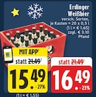Weißbier im Angebot bei E center in Herne Weißbier Angebote von Erdinger bei E center Herne für 15,49 €