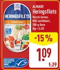 Heringsfilets von ALMARE für 1,09 € bei ALDI Nord im Angebot Heringsfilets von ALMARE im aktuellen ALDI Nord Prospekt